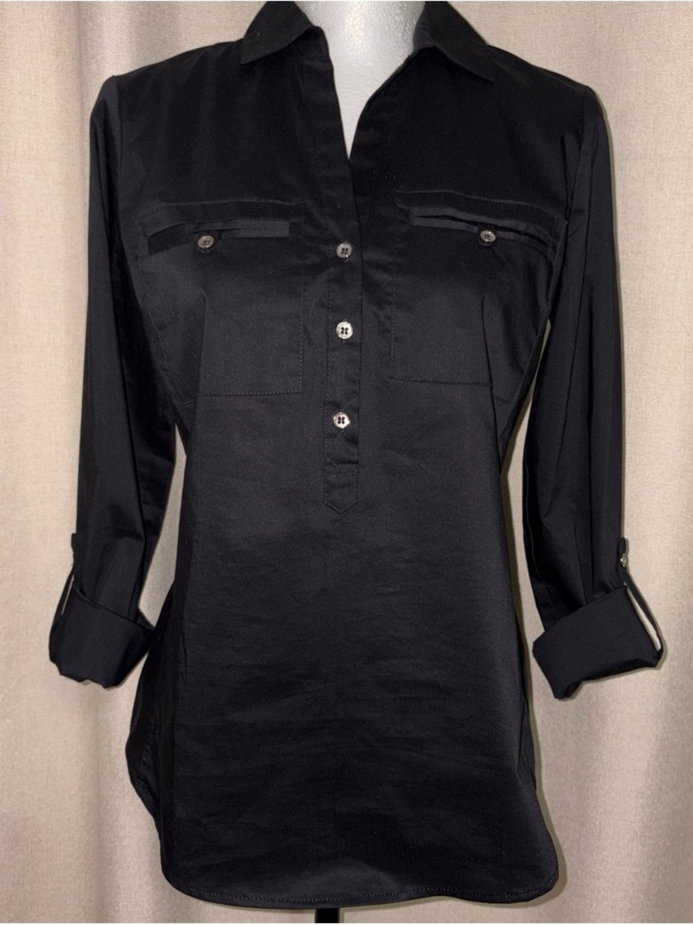 New York & Company Black Blouse